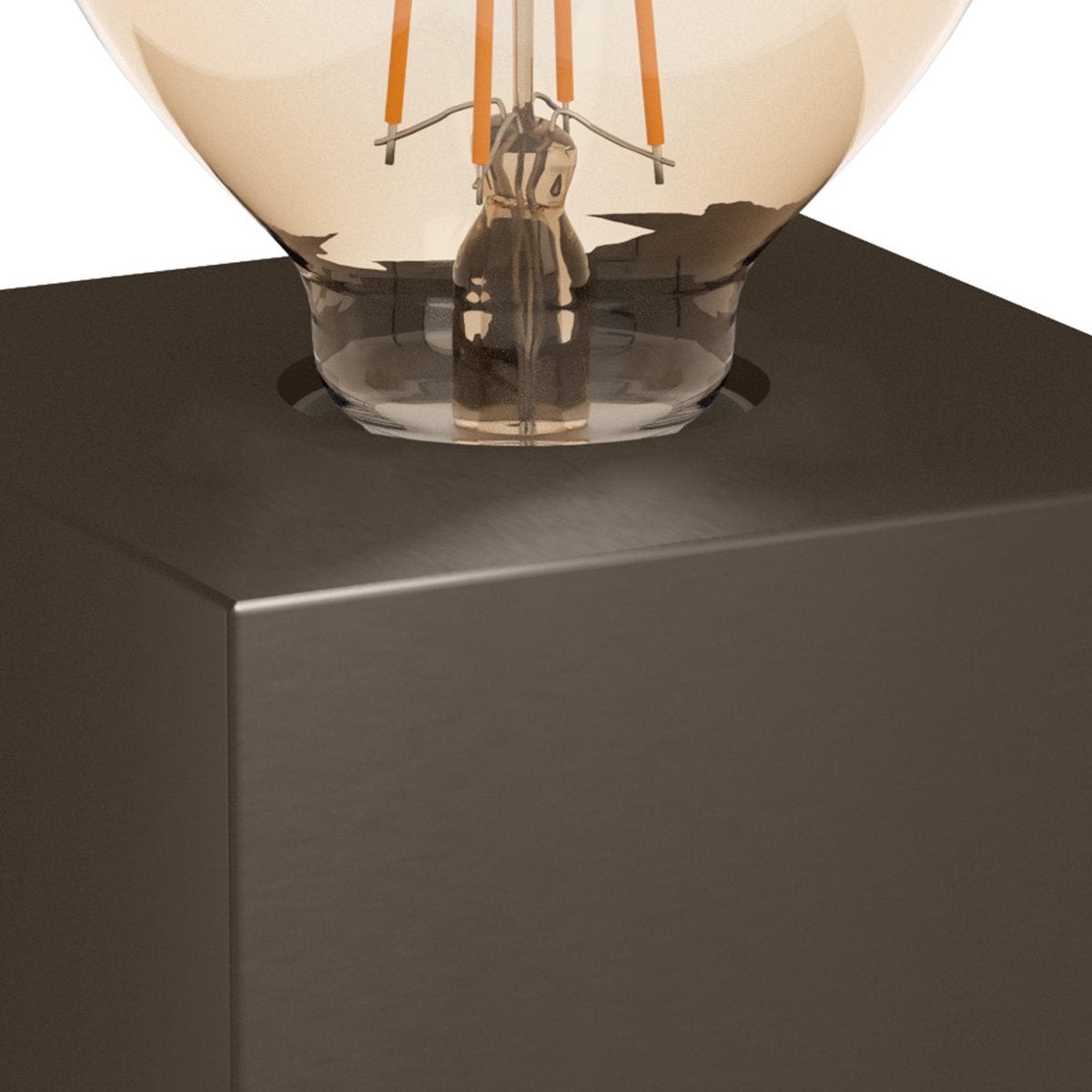 EGLO Prestwick 2 tafellamp E27 zwart