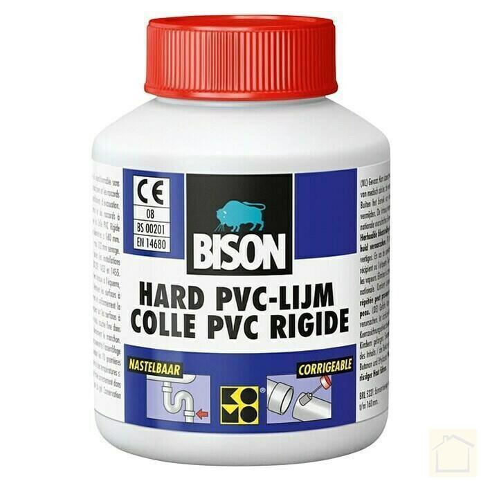 Bison hard pvc lijm 100 ml.