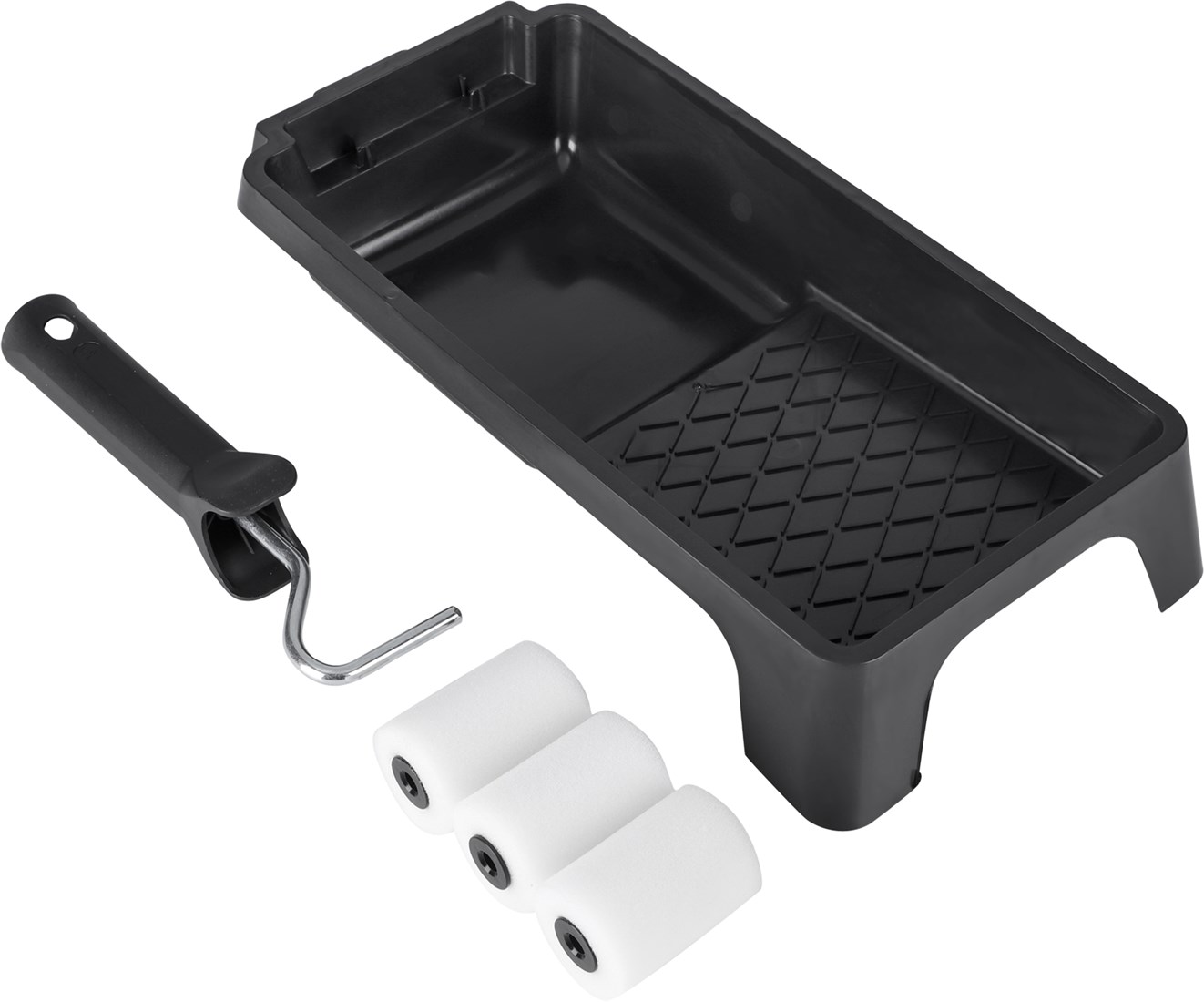 Copenhagen Pro aflakset schuim fijn recht 5cm - 5-delig