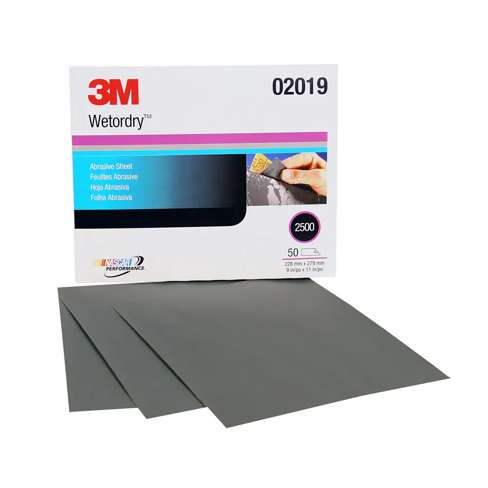 3M Wetordry schuurvel 401Q 138x230mm P2500 - per stuk