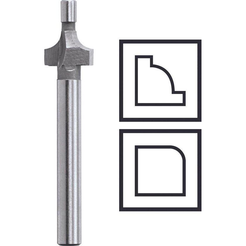 Dremel Trio afrondingsfrees hoek met leipen T615JA