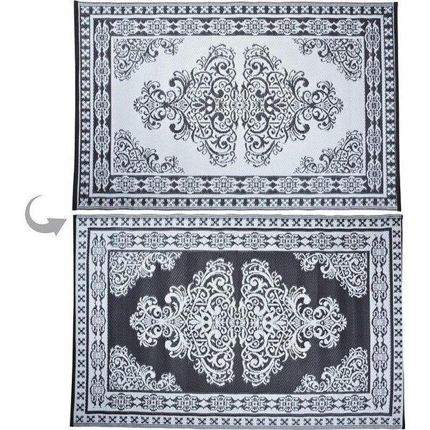 Esschert Design Tuintapijt perzisch motief 186x119,5 cm.