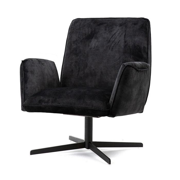 Eleonora Fauteuil Vivian - antraciet adore