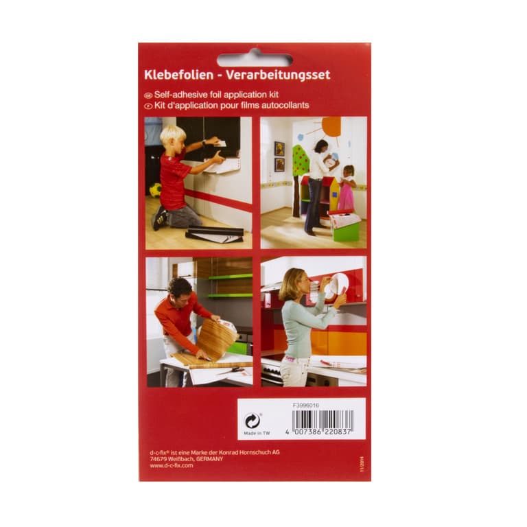 Raamfolie applicator set 22x12 cm