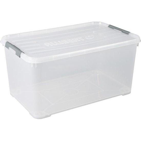 Curver Handy+ opbergbox 115 liter transparant