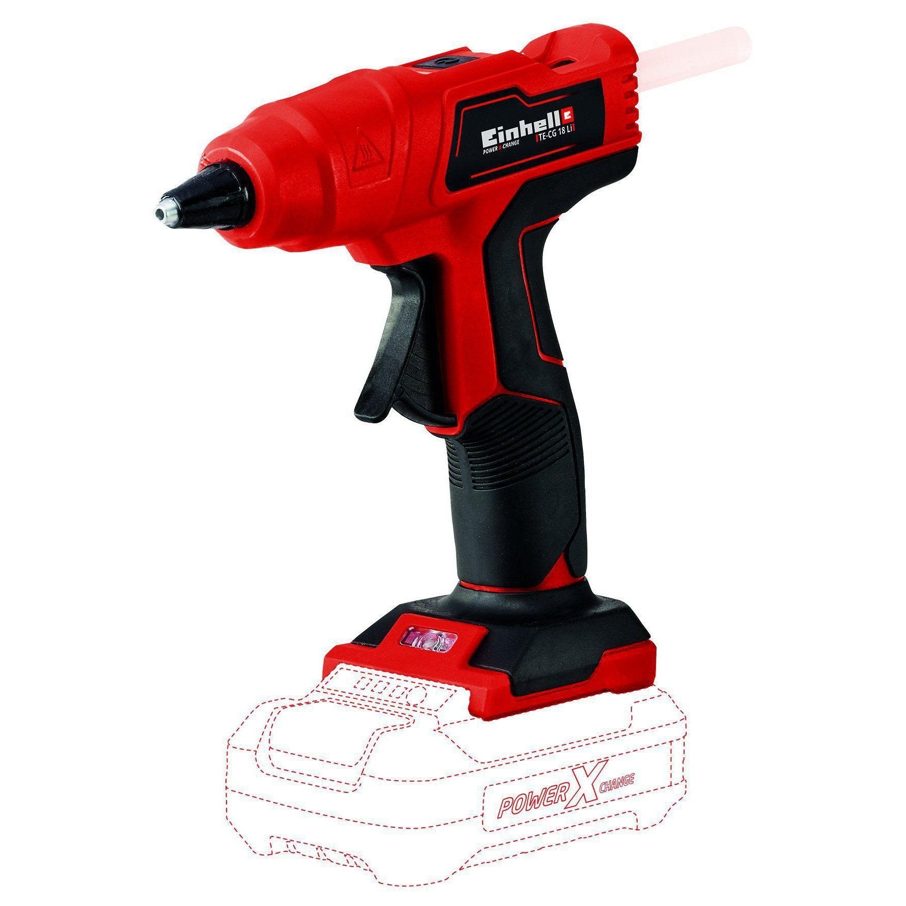 Einhell Lijmpistool Power X-Change TE-CG 18 Li Solo accu