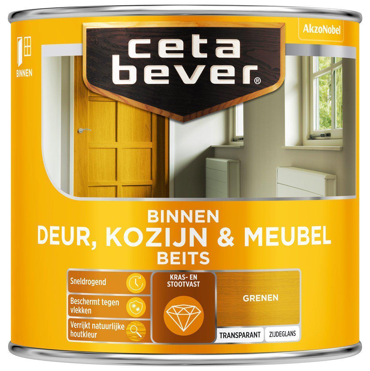 Ceta Bever Deur & Kozijn binnenbeits transparant 0177 grene 250 ml.