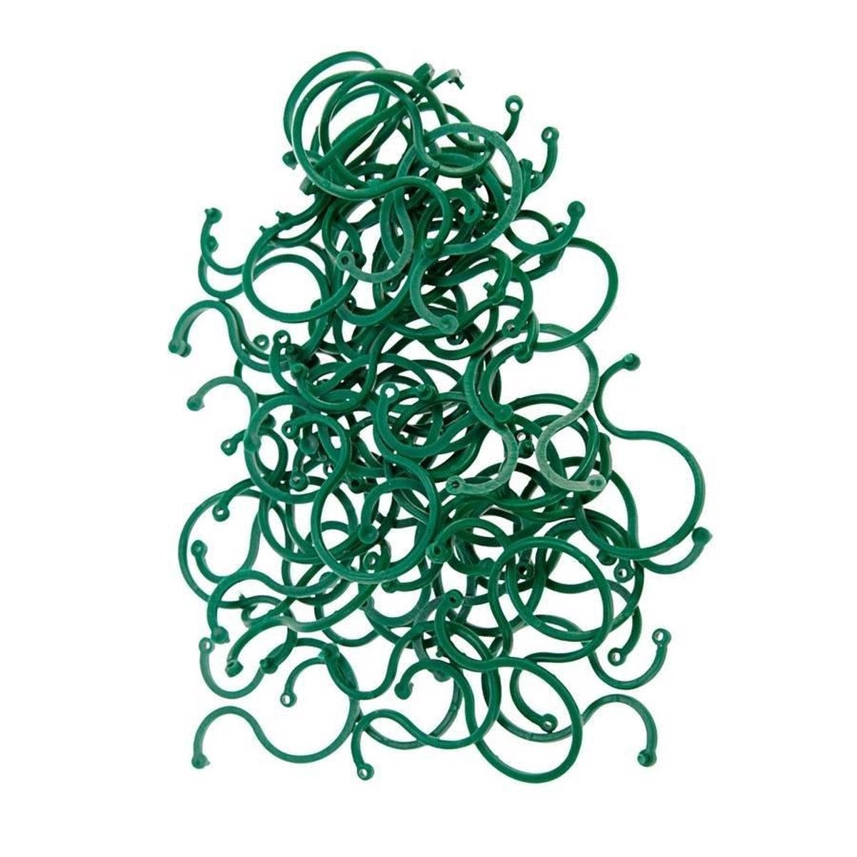 Plantenklemmen groen 15mm 15 stuks