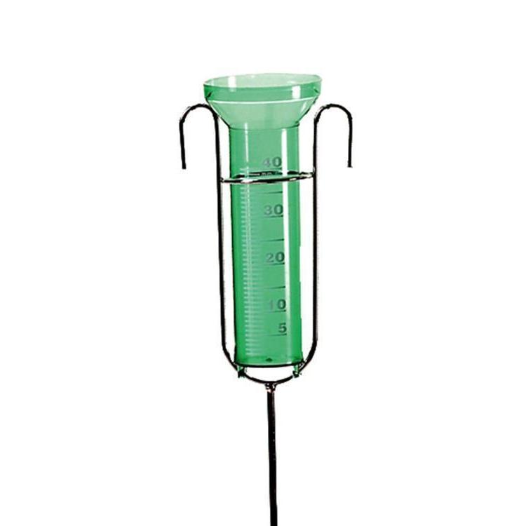 Regenmeter 40 ml en steel 95 cm. 