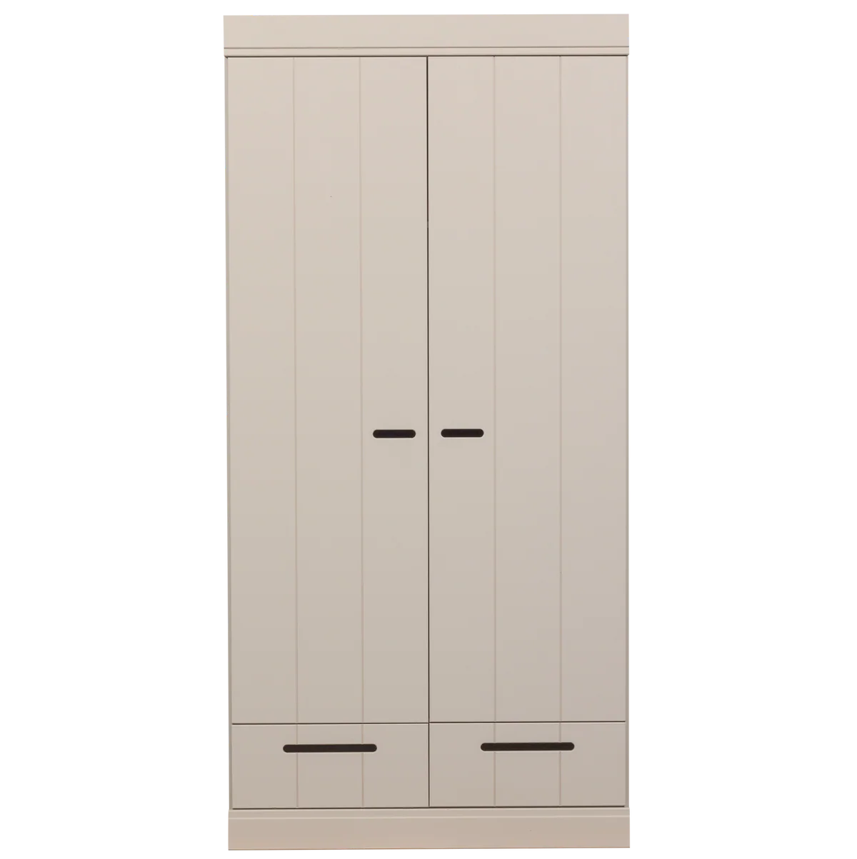 WOOOD CONNECT 2 DEURS KLEDINGKAST + LADE DUST [fsc]