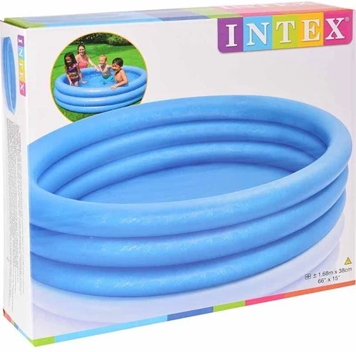 Intex zwembad oplaasbaar 3-rings Ø168x38cm