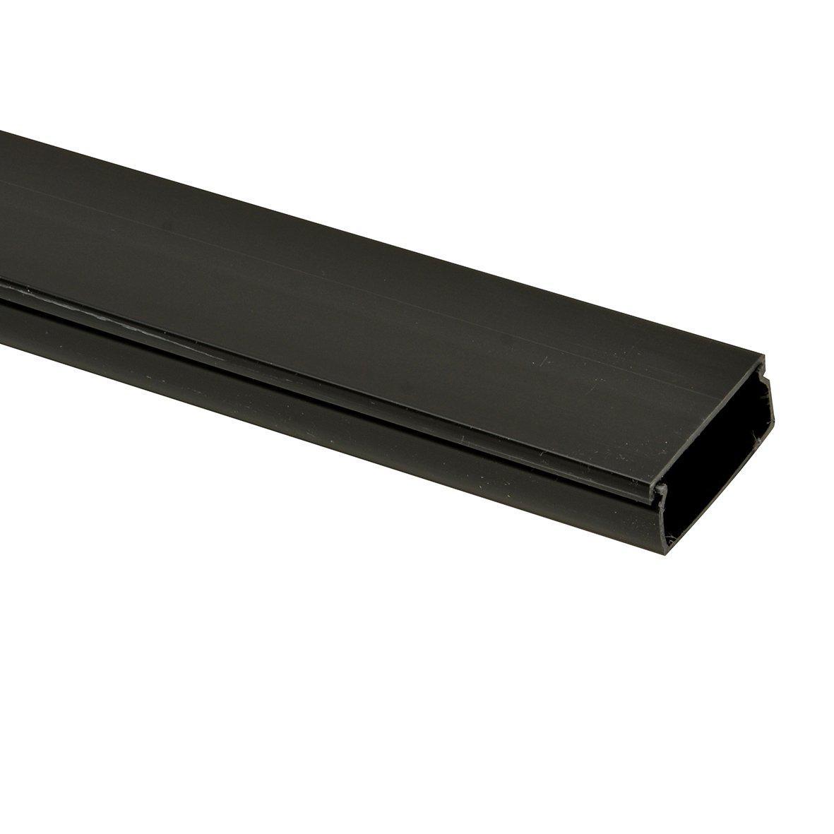 Snoergoot 35x15mm + Tape zwart 2 meter