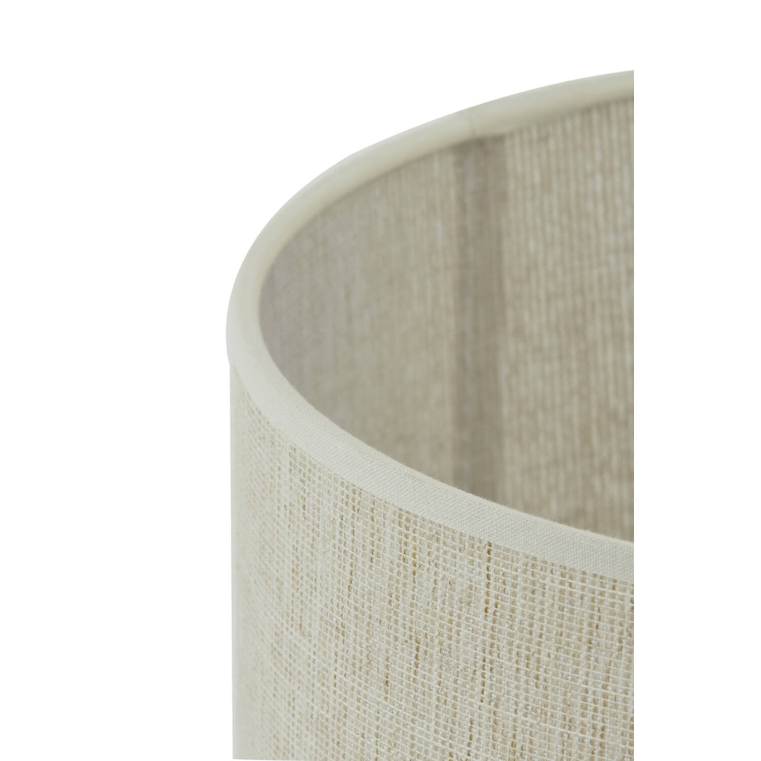 Shade cylinder 25-25-18 cm BRESKA pearl white