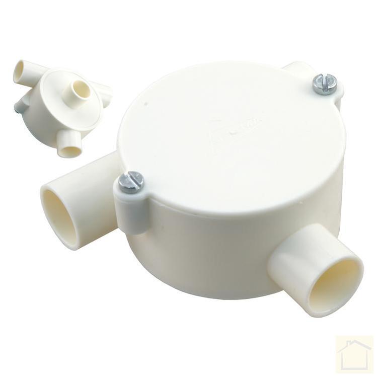 Attema lasdoos top-t-trekdoos, achterinvoer 5/8 crème