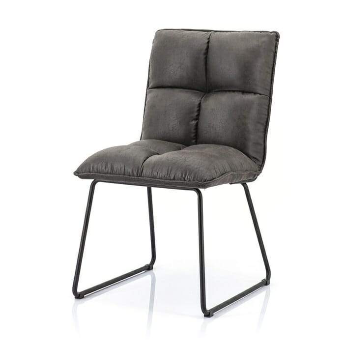Eleonora stoel Ruby antraciet topper