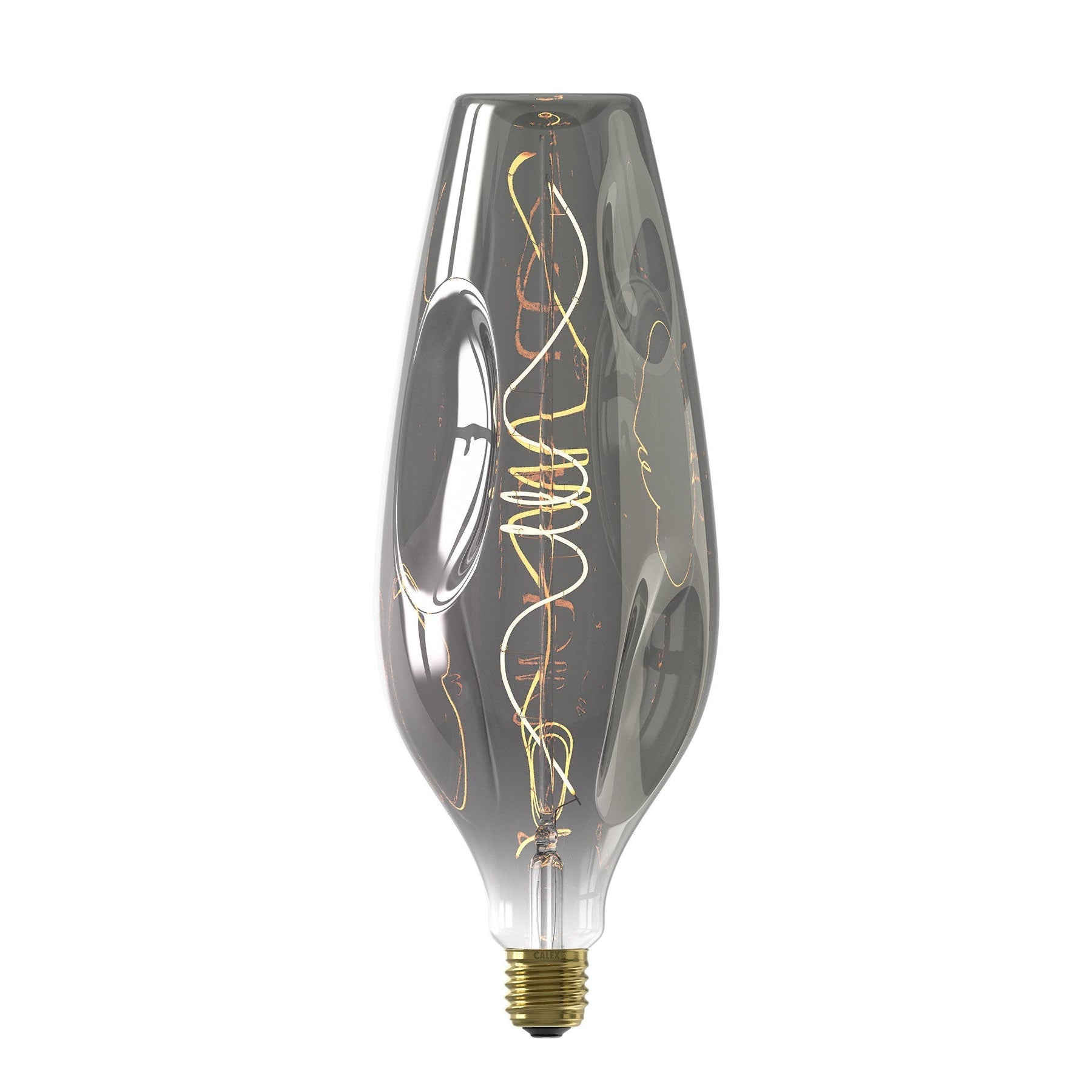 Calex Barcelona Titanium Flex Filament 220-240V 4W 60lm 1800K E27 Dimbaar met LED dimmer 