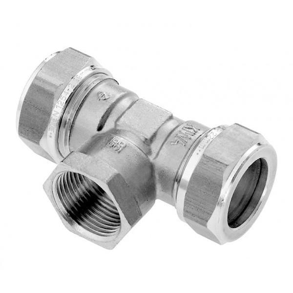 Bonfix Messing T-stuk 15x1/2bix15mm Vertind