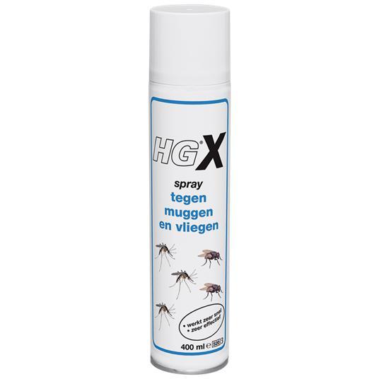 HGX tegen muggen en vliegen 400 ml.