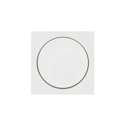 Gira ST55 dimmerknop + dimmerplaat wit