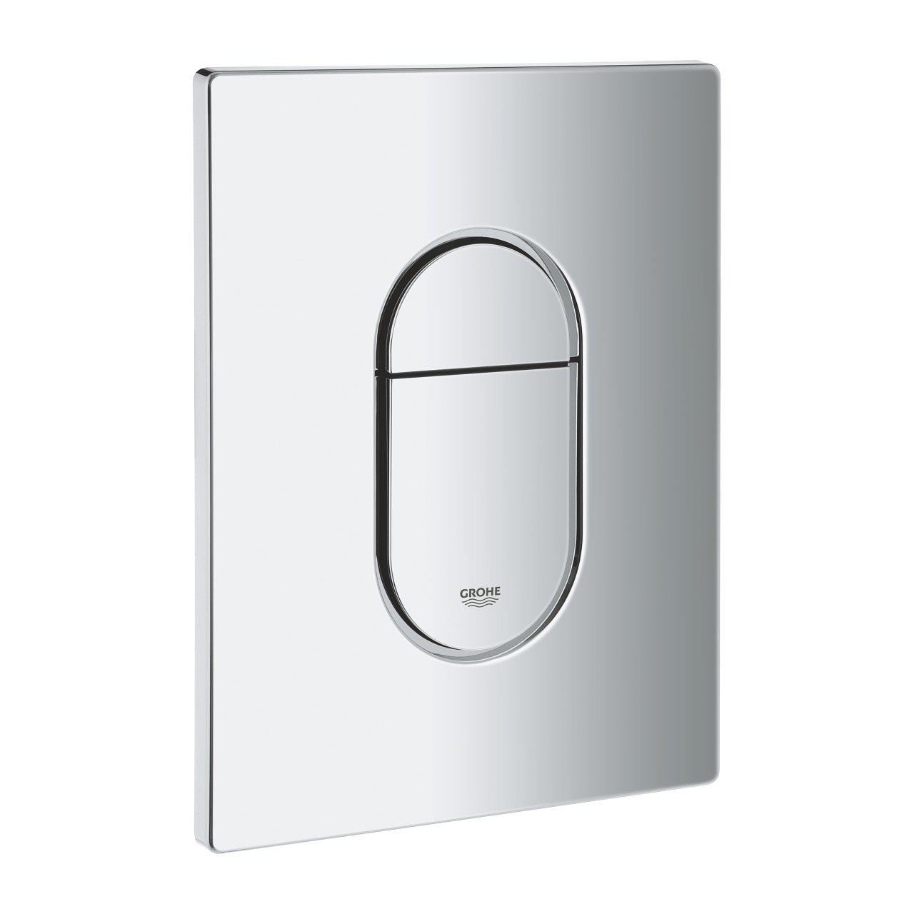 Grohe Arena Cosmopolitan bedieningspaneel vertikaal chroom