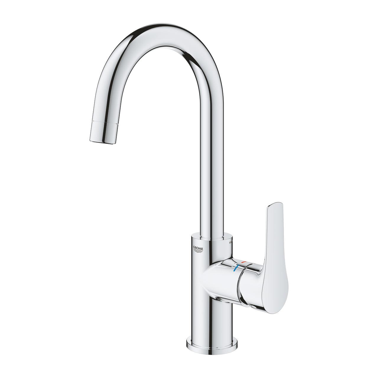 Grohe Eurosmart wastafelmengkraan L-Size chroom