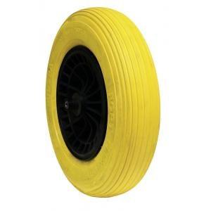 Kruiwagenwiel Fort Flex Pro Geel