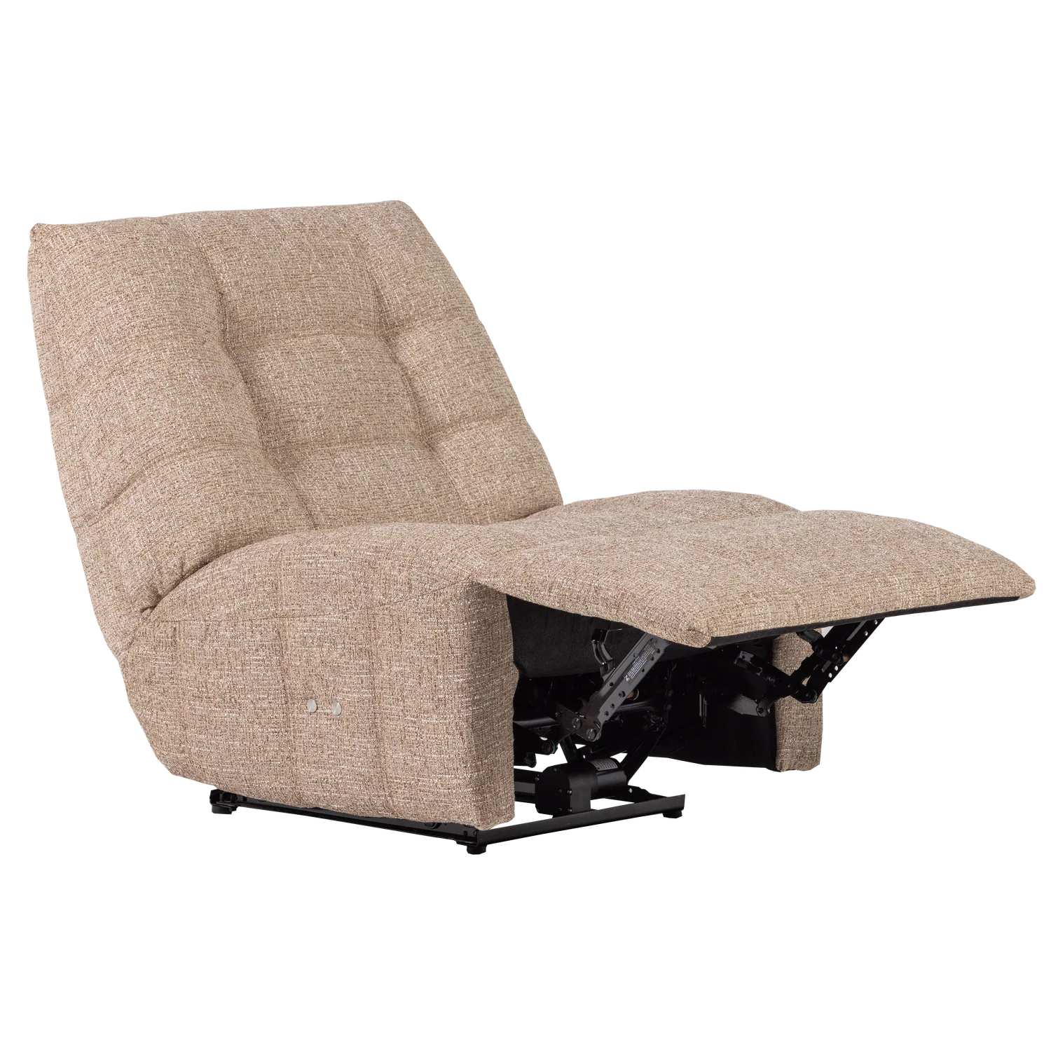 WOOOD Hein relaxfauteuil elektrisch naturel melange
