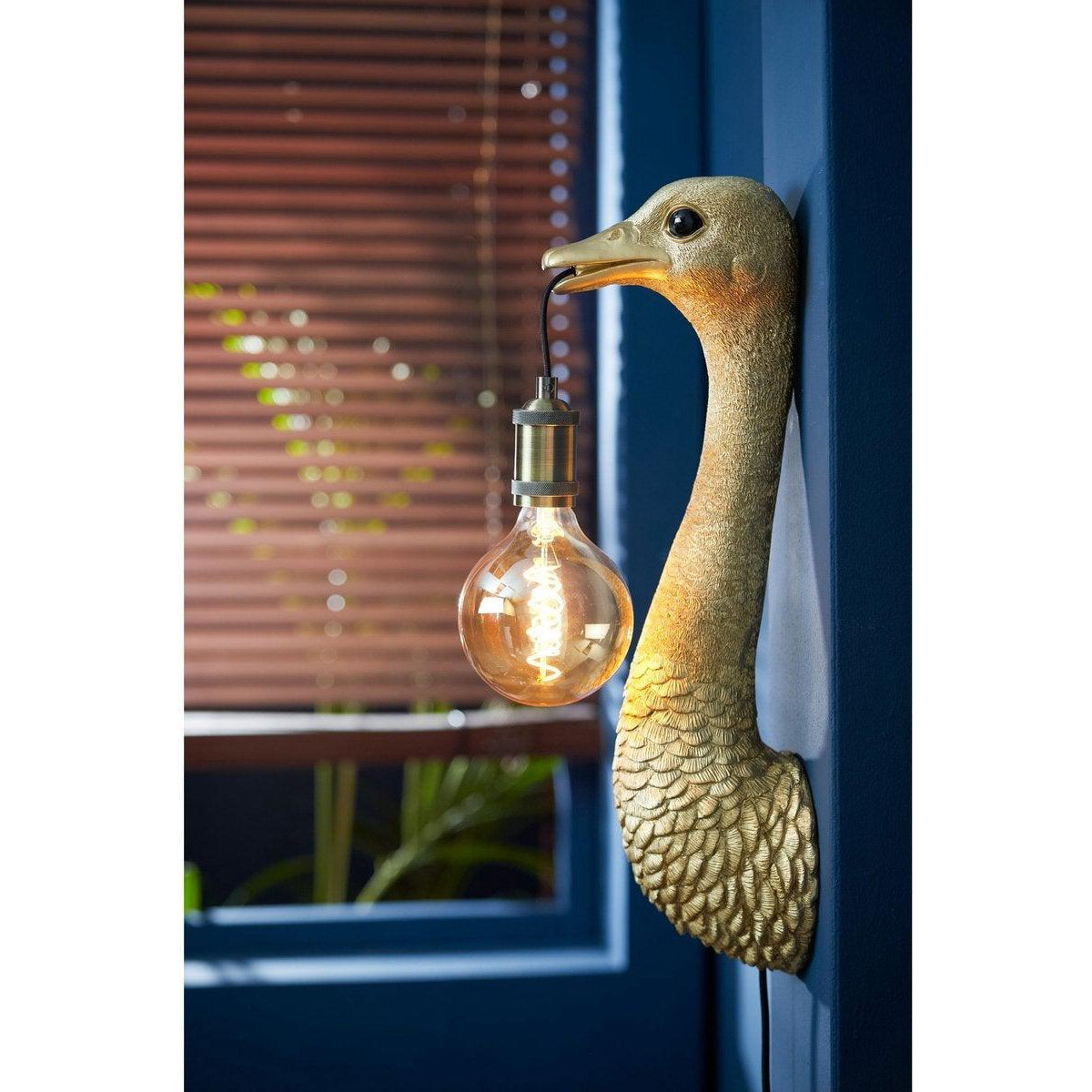 Light & Living wandlamp Ostrich goud