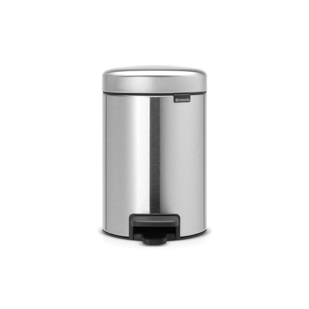 Brabantia NewIcon pedaalemmer 3 ltr Matt Steel