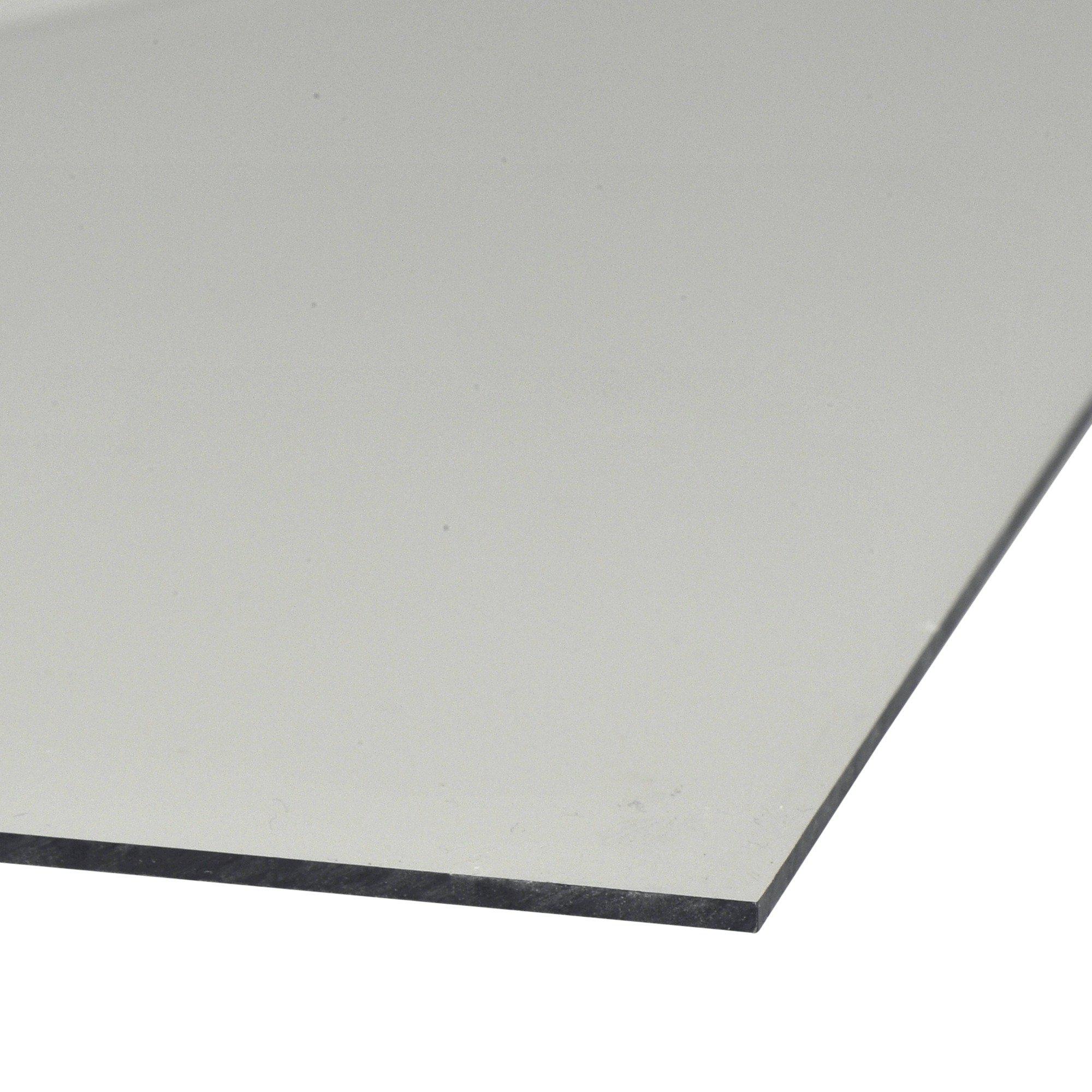 Kunststofglas glashelder 4 mm. 100x100 cm.