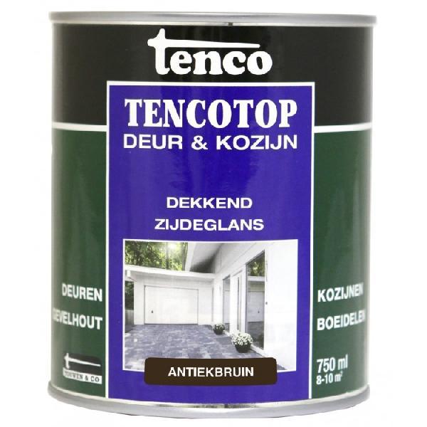 Tenco Top dekkend zijdeglans antiek bruin 750 ml.