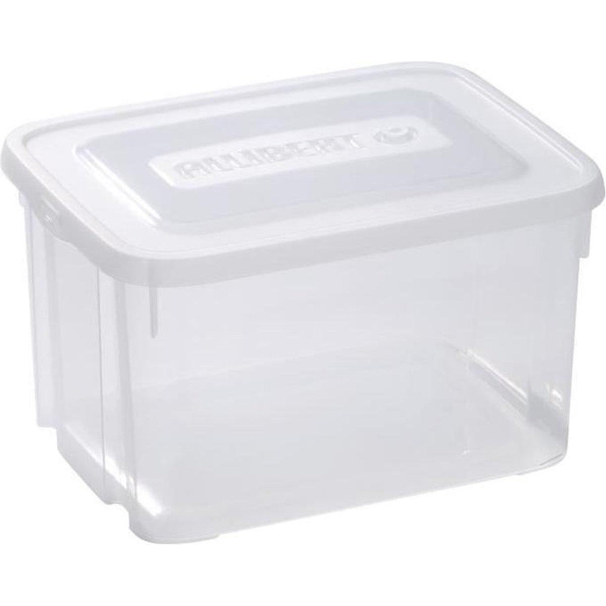 Curver Handy opbergbox 12 liter transparant