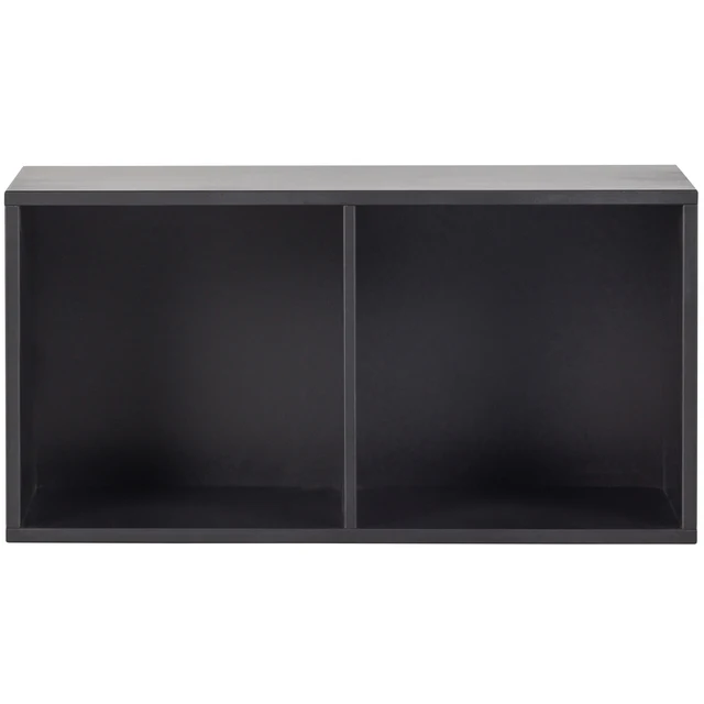 vtwonen Lower Case two open grenen diepzwart