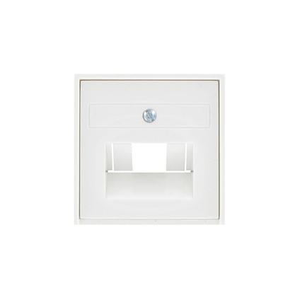 Gira ST55 modulair afdekplaat wit