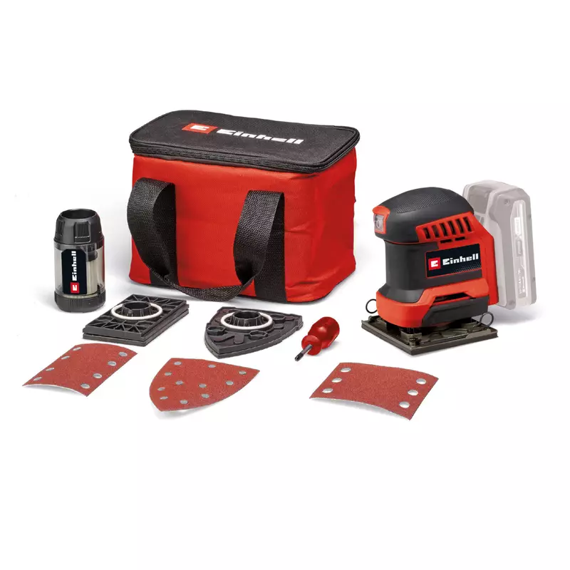 Einhell Accu Multischuurmachine TE-OS 18/113 3X Li Solo - Zonder accu en lader
