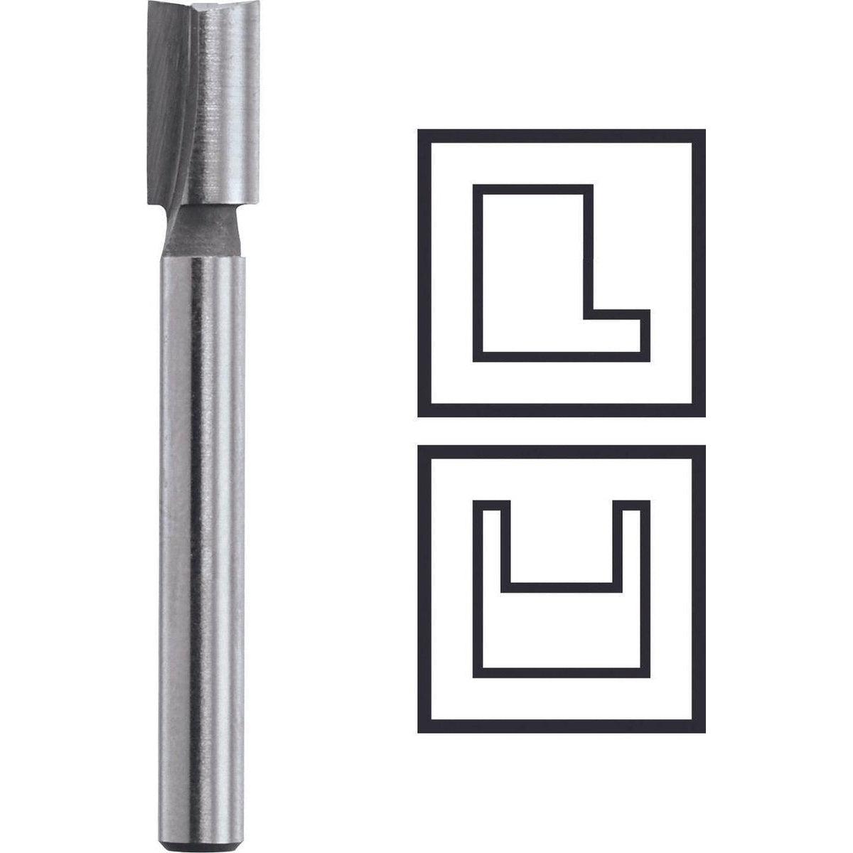 Dremel Trio afrondingsfrees recht T654JA 