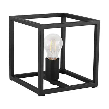 Eglo Blackcrown tafellamp 1x E27 zwart