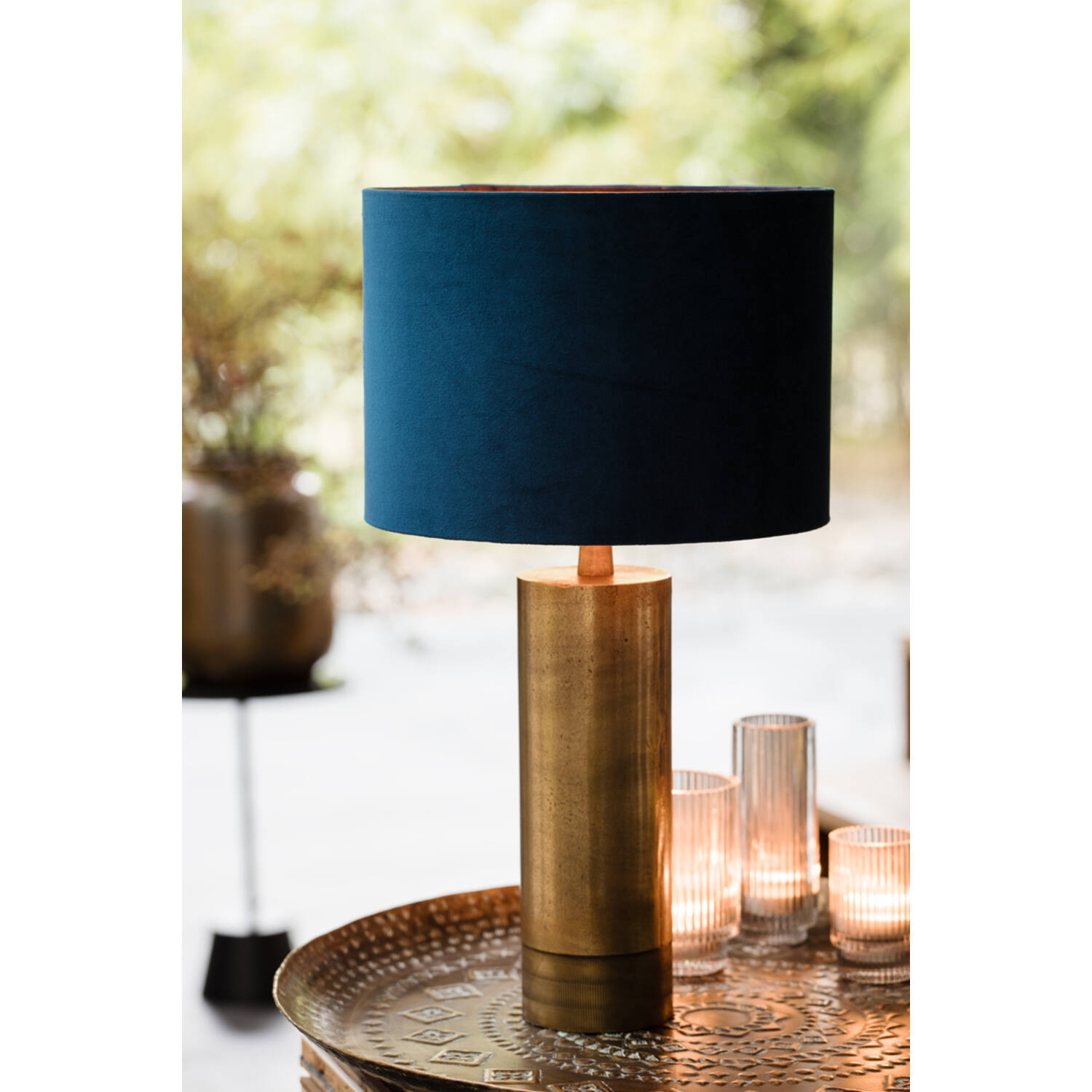 Lamp base ?10x33 cm SAVI raw antique bronze