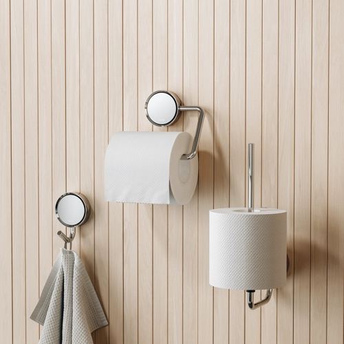 Tiger Ace Toiletrolhouder zonder klep RVS gepolijst