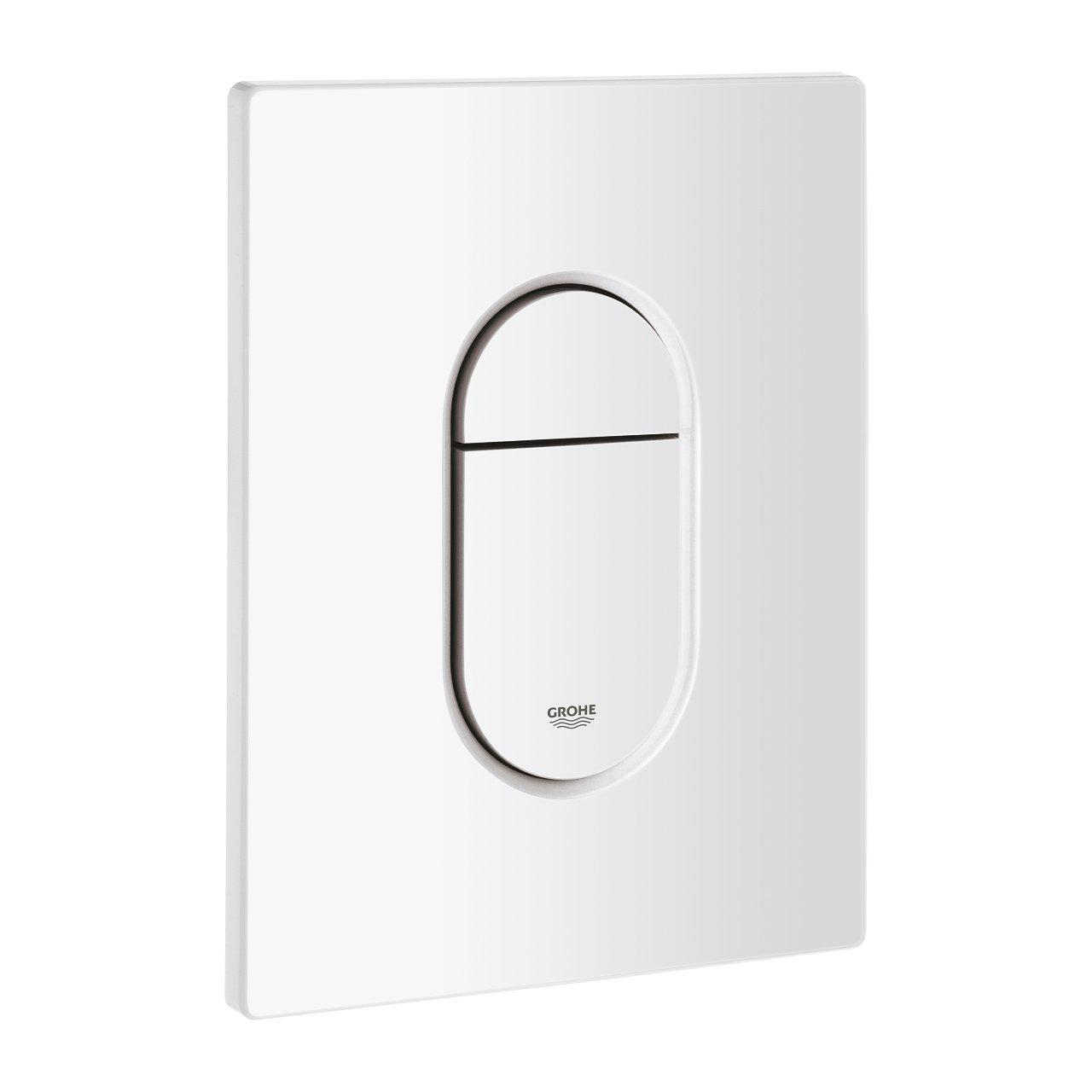 Grohe Arena Cosmopolitan bedieningspaneel vertikaal alpinewit