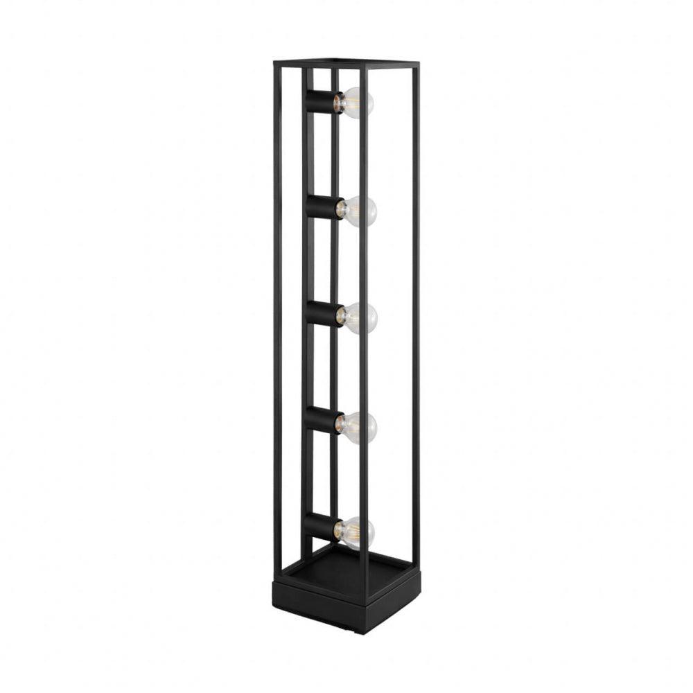 Eglo Blackcrown vloerlamp 5x E27 zwart