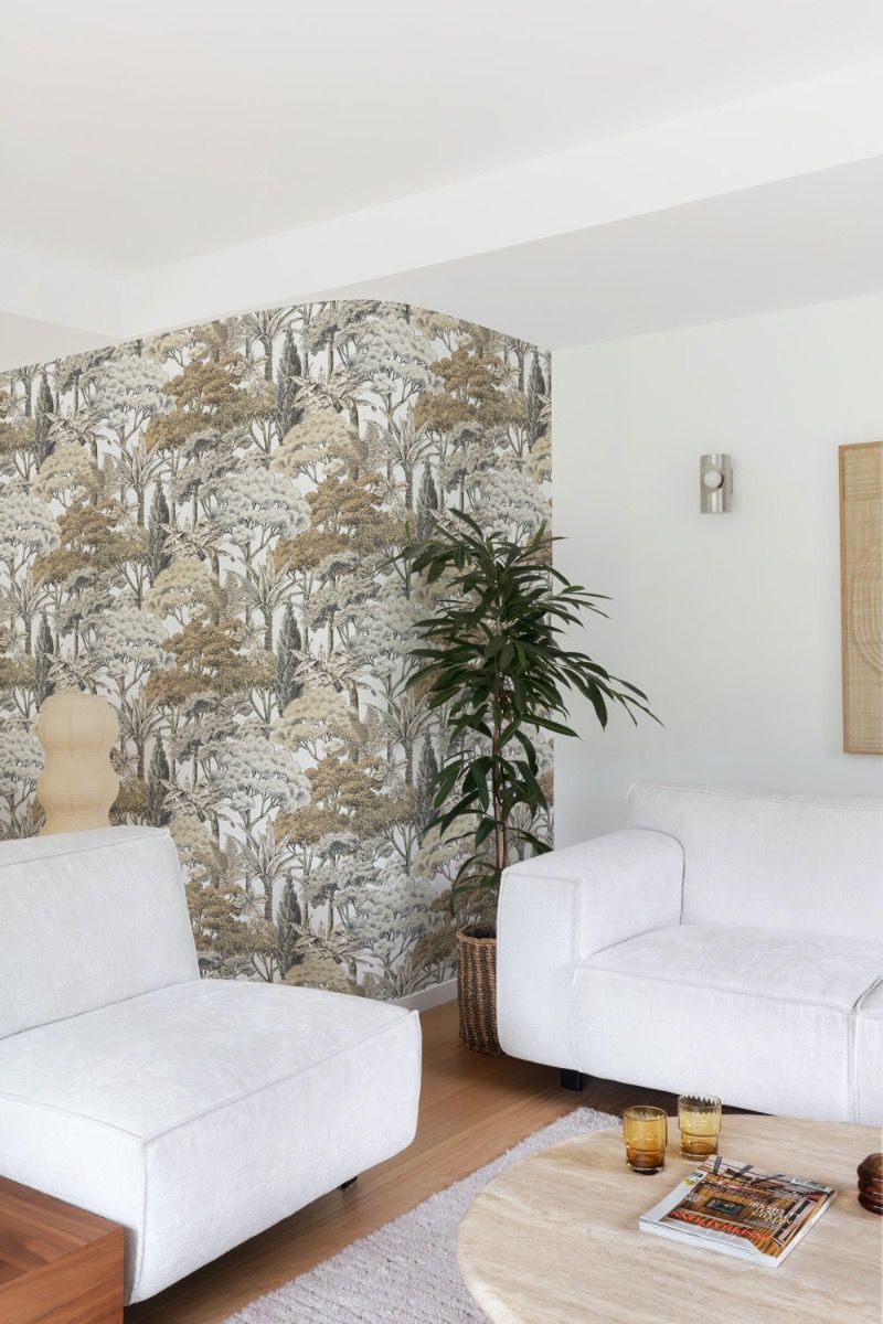 Dutch Wallcoverings Karuna vliesbehang beige