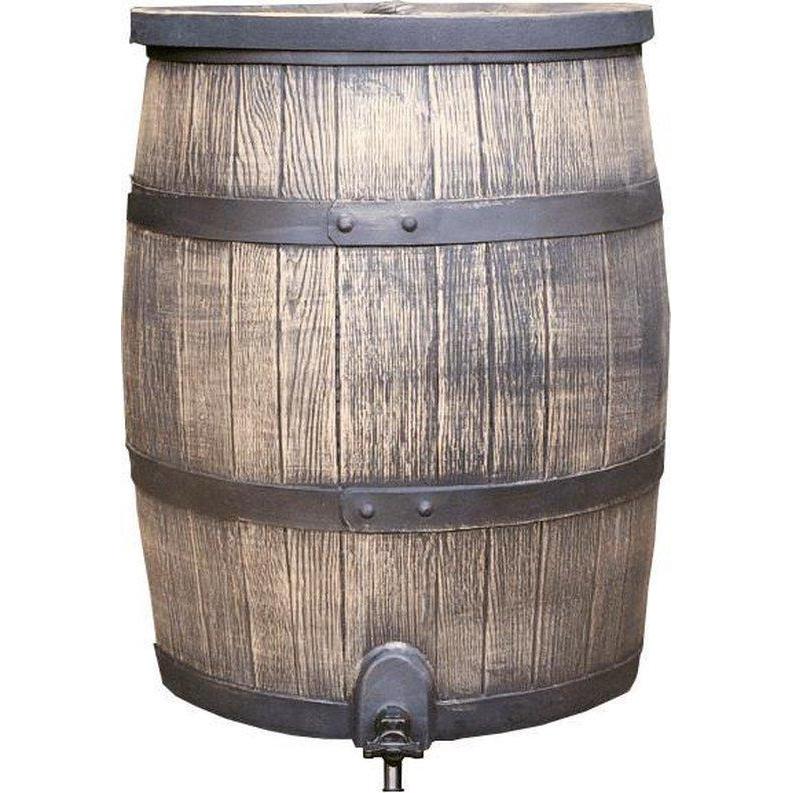 Roto regenton 120 liter ø 55 x h.74 cm bruin