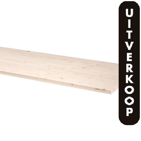 CanDo massief paneel vuren 28mm 250X60cm