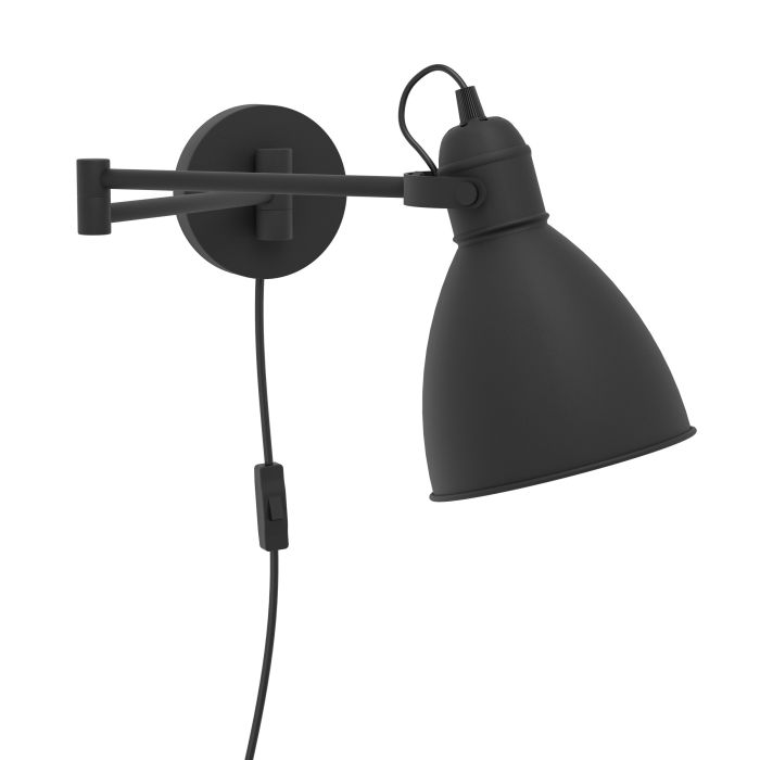 Eglo San Peri wandlamp zwart