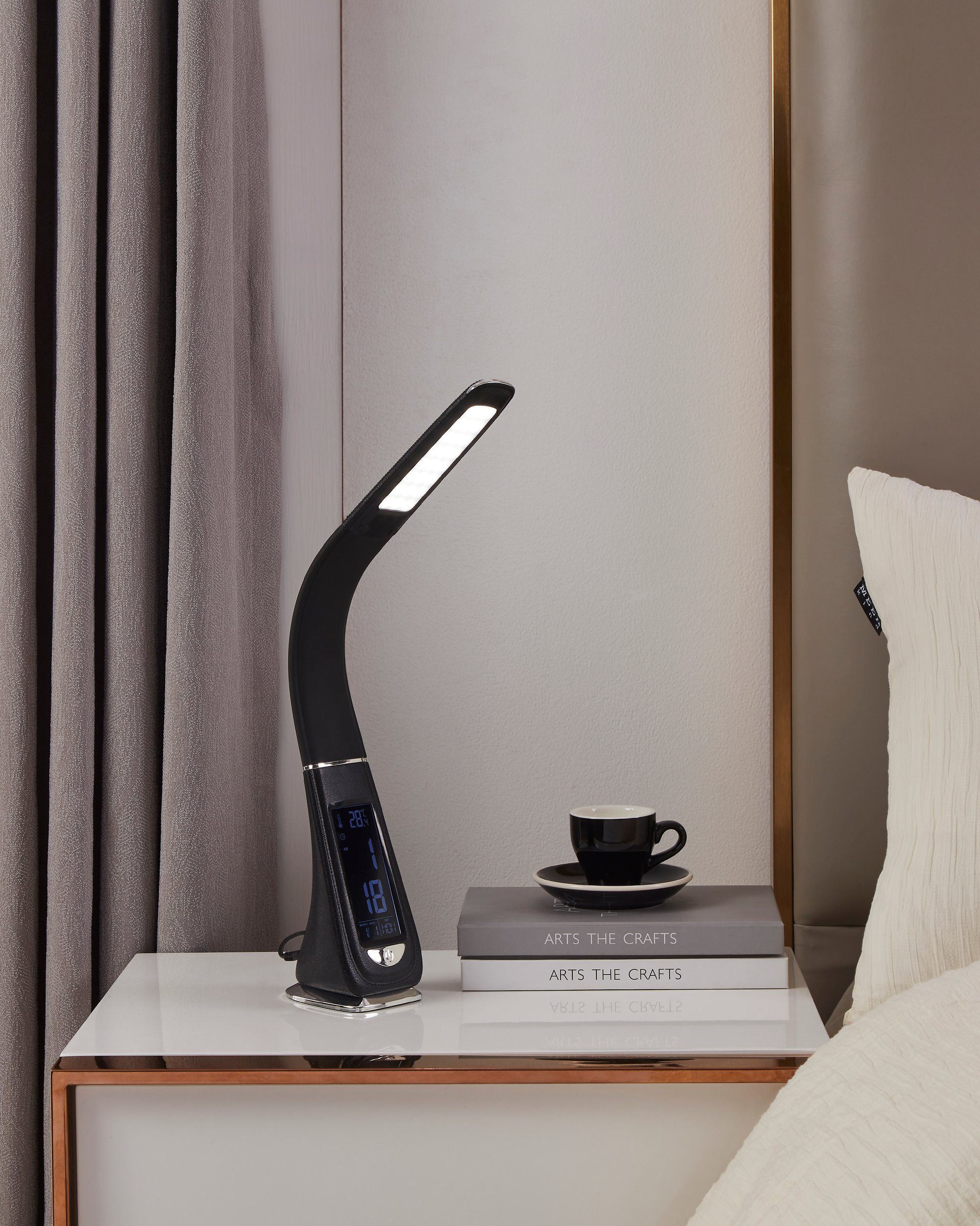 Eglo Cognoli tafellamp LED met touch zwart