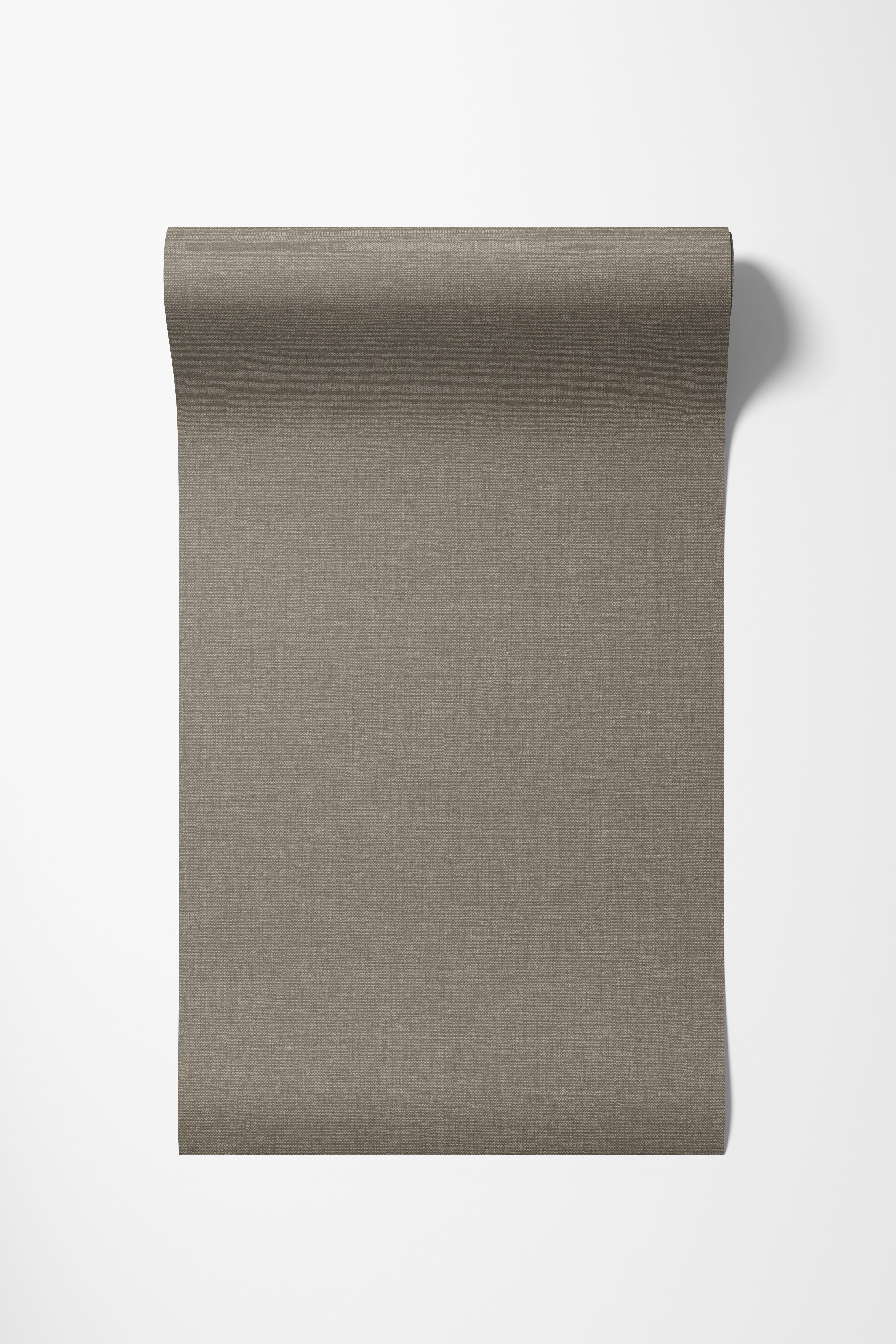 Dutch Wallcoverings Vliesbehang Linnen Touch uni taupe