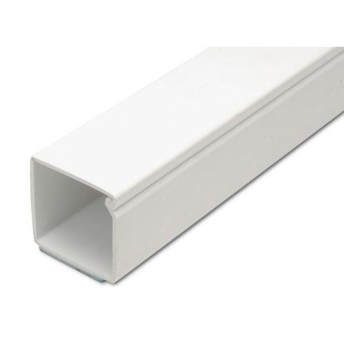 plakstrip 25x25 mm. lengte 2 mtr. wit 