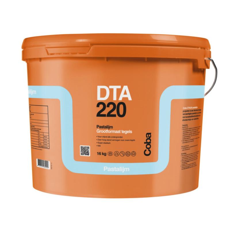 Coba DTA 220 Pastalijm wit voor grootformaat tegels 16 kg.