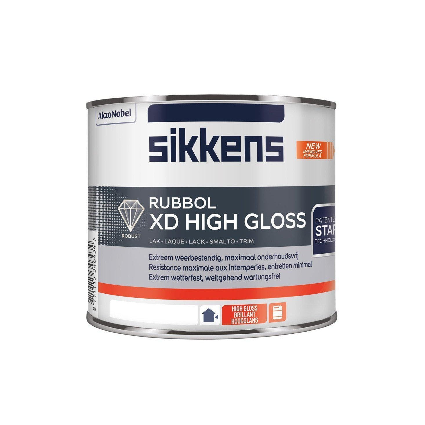 Sikkens Rubbol hoogglans white 500 ml